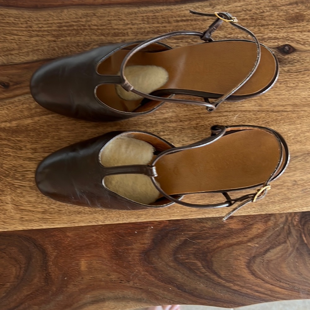 Vintage Socialites Cadillac Brown Calf Heel (7M)
